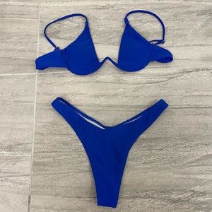 Electric Blue Bikini